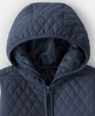 Boys' Toddler 2T-5T Color Block Hooded Zip-Up Jacket