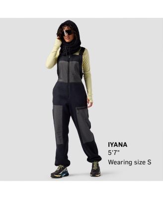 Women's Wander Pile-Fleece Overall Jumpsuits
