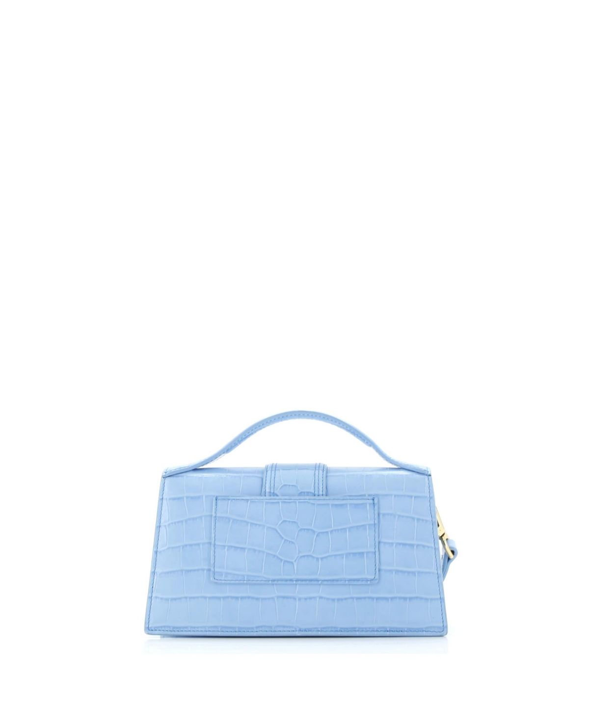 Pre-Owned Jacquemus Le Grand Bambino Flap Bag Embossed Leather