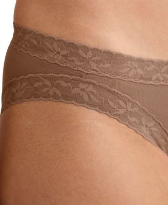 Soft Stretch Lace Mid Rise Bikini Bottoms 4519