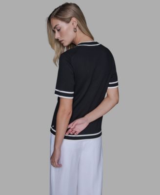 Women's Short-Sleeve Sweater