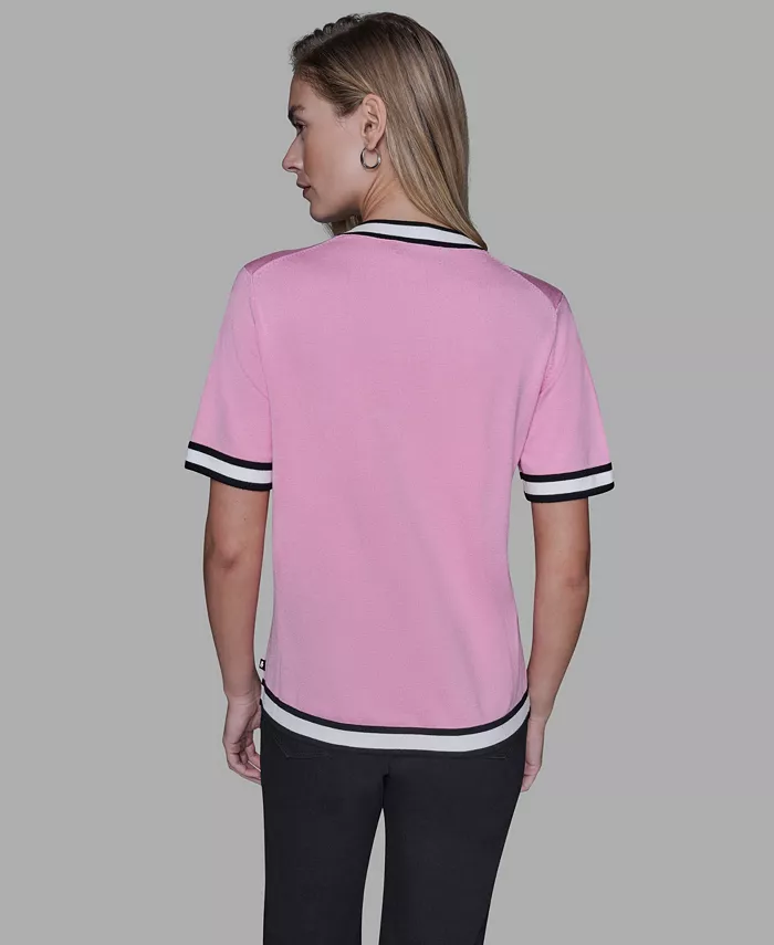 Women's Short-Sleeve Sweater - thumbnail 3