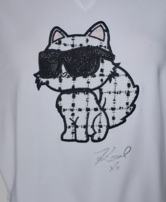 Women's Emoji Choupette Detail Sweater