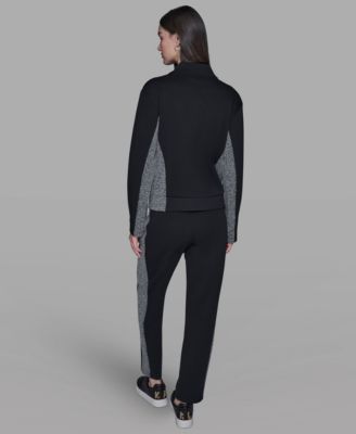 Women's Front Zip Bomber Jacket