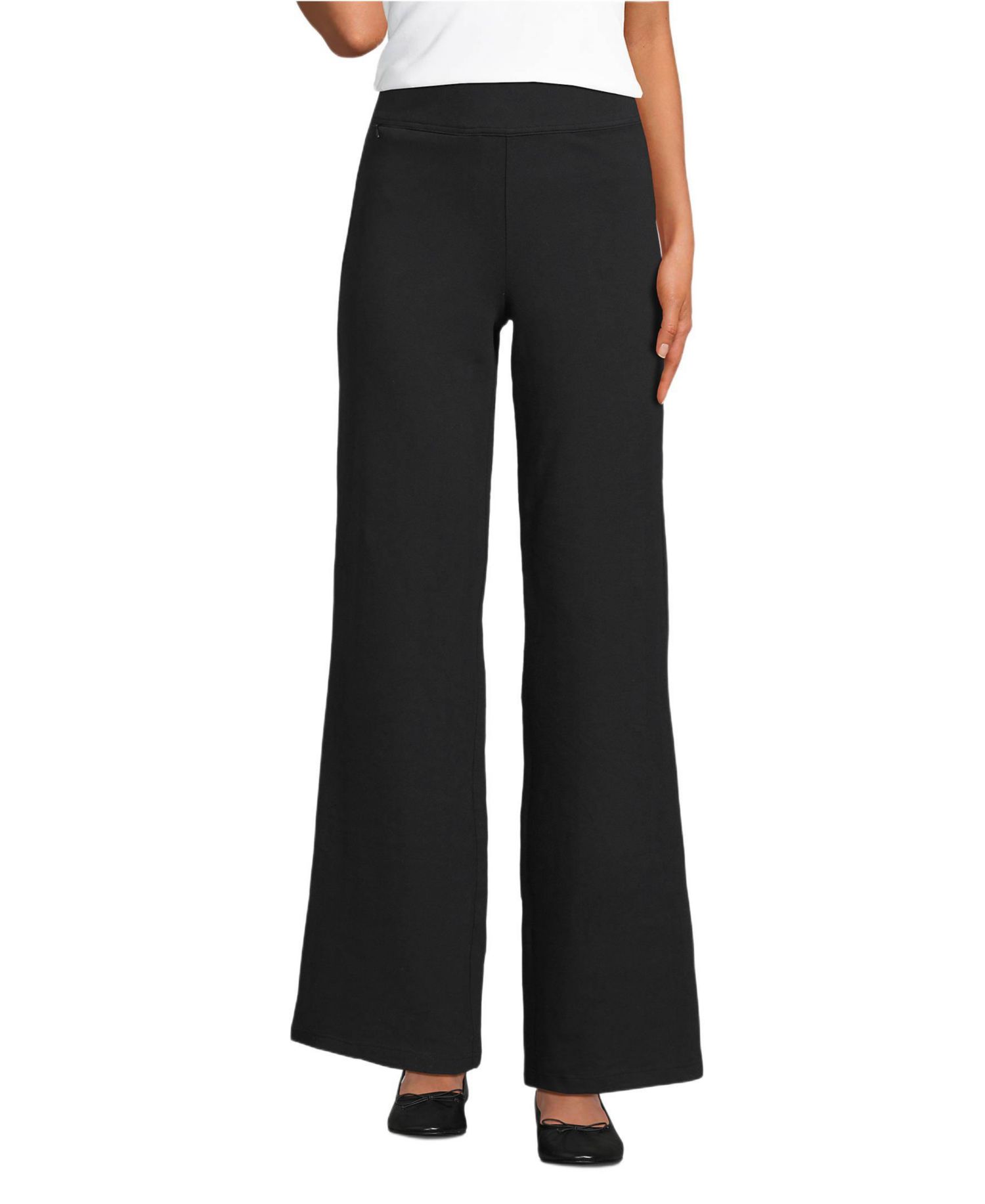 Women's Starfish High Rise Pull On Wide Leg Pocket Pants
