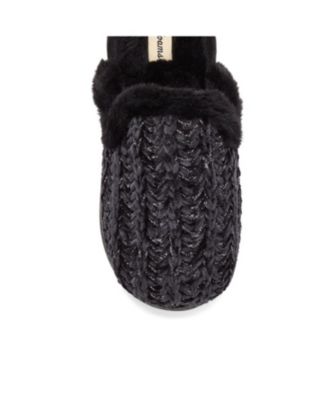 Women's Paris Chenille Shaped Tab Scuff Slipper