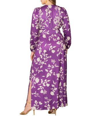Plus Size Kelsey Long Sleeve Maxi Dress
