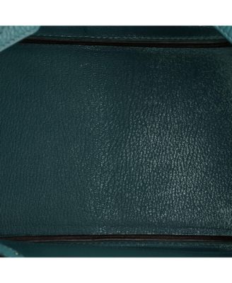 Birkin 30 Handbag Green Clemence with Gold Hardware