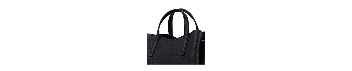 Radley London Blake Gardens Large Leather Ziptop Grab Bag In Black