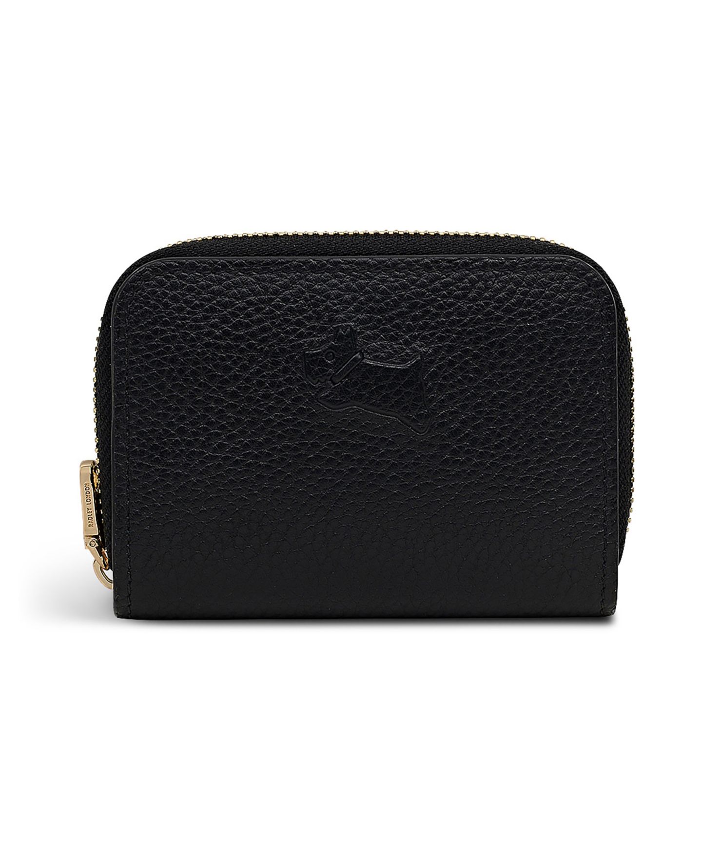 Женский средний кожаный кошелёк Radley London Authentic на молнии, цвет: Чёрный — фото 3