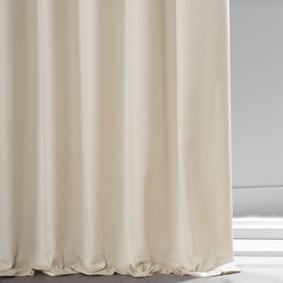 Signature Plush Velvet Hotel Blackout Curtain