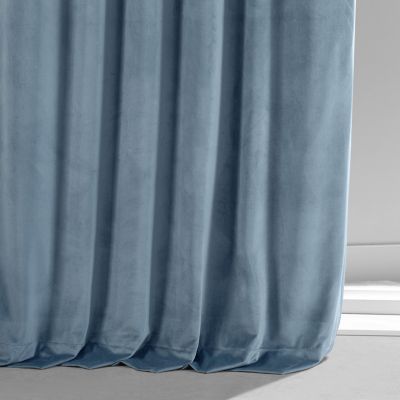 Signature Plush Velvet Hotel Blackout Curtain