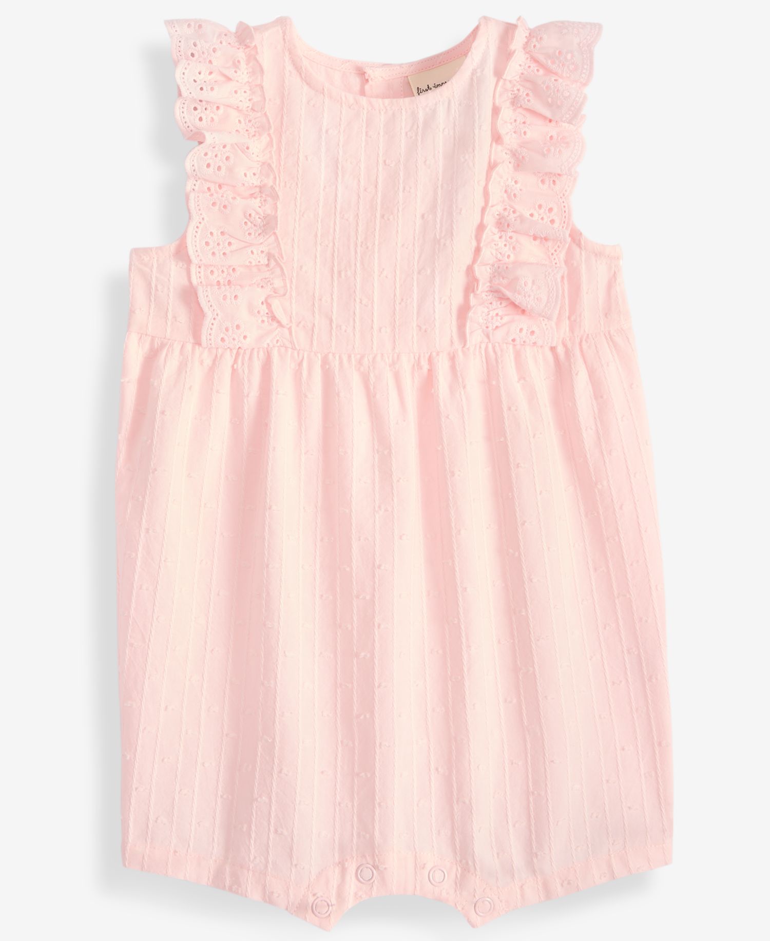 Baby Girls Clip Dot Tank Sunsuit