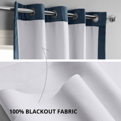 Grommet Signature Velvet Blackout Curtain