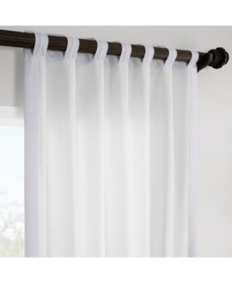 Italian Faux Linen Room Darkening Curtain