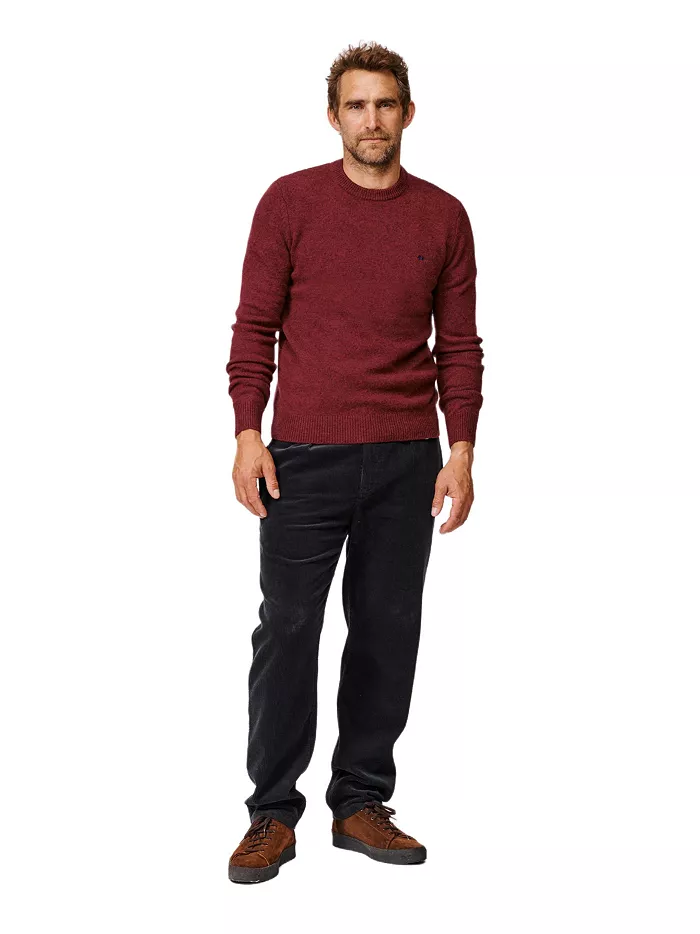 Men's Phillips Lambswool Crew Neck Sweater - thumbnail 10
