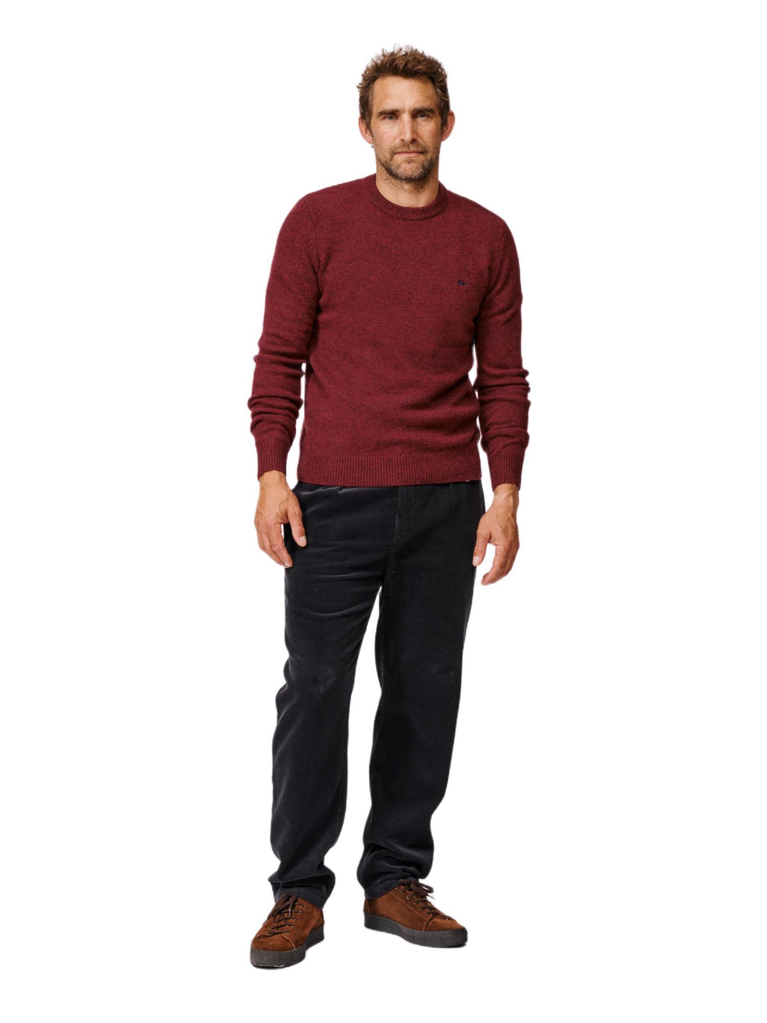 Men's Phillips Lambswool Crew Neck Sweater