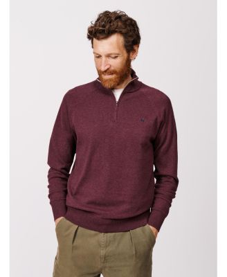 Men's Bonby Zip Neck Sweater