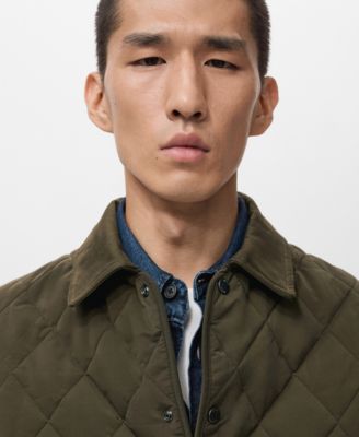 Men's Quilted Water Repellent Jacket