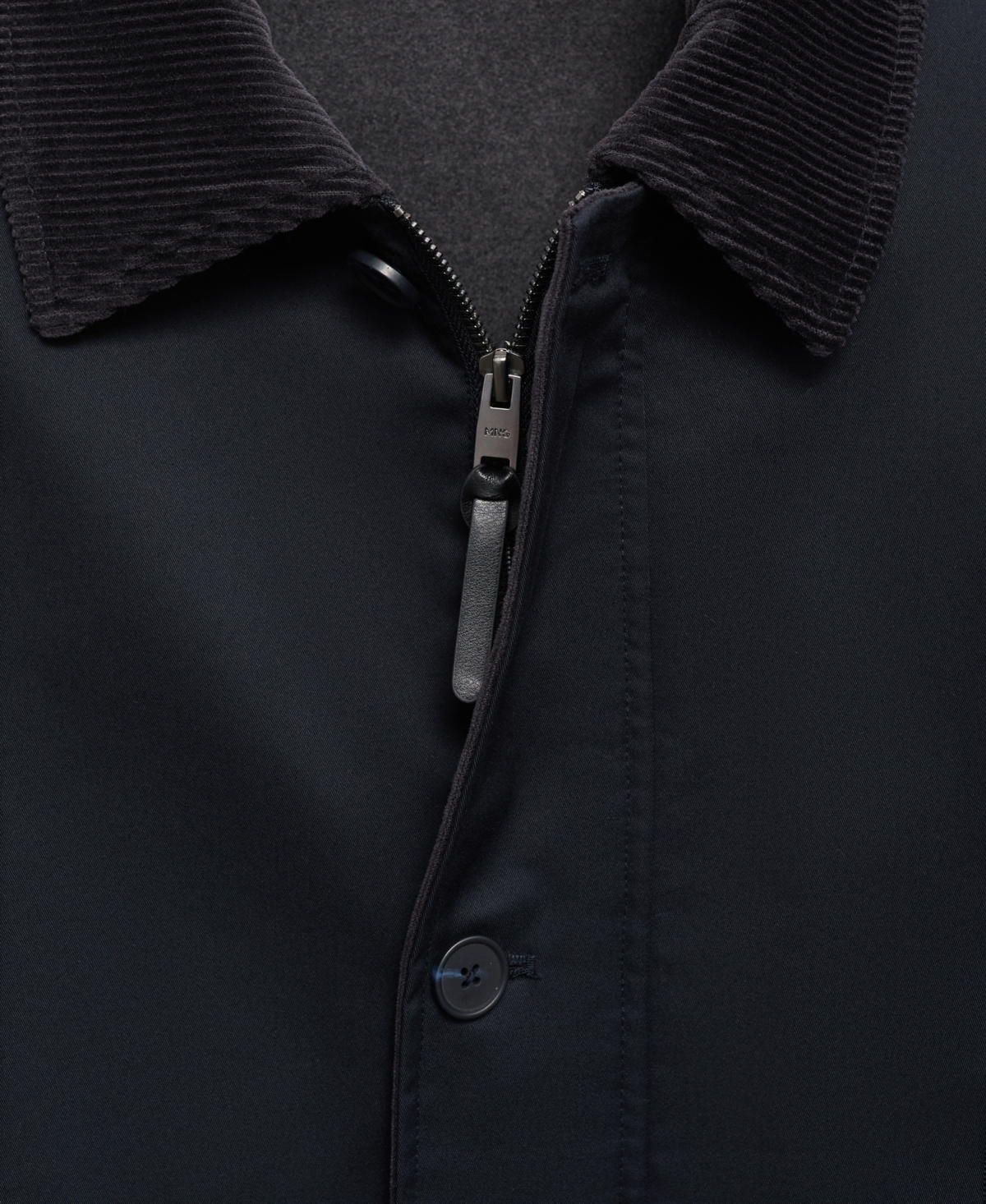 Mango Men's Pockets Water-Repellent Jacket