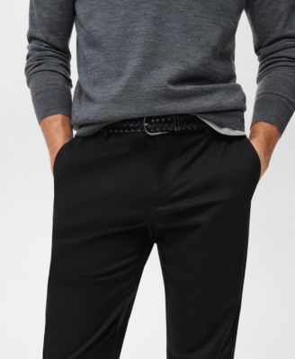 Men's Regular-Fit Cotton Pants