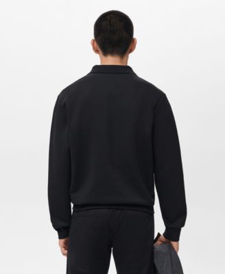 Men's Regular-Fit Polo Sweatshirt