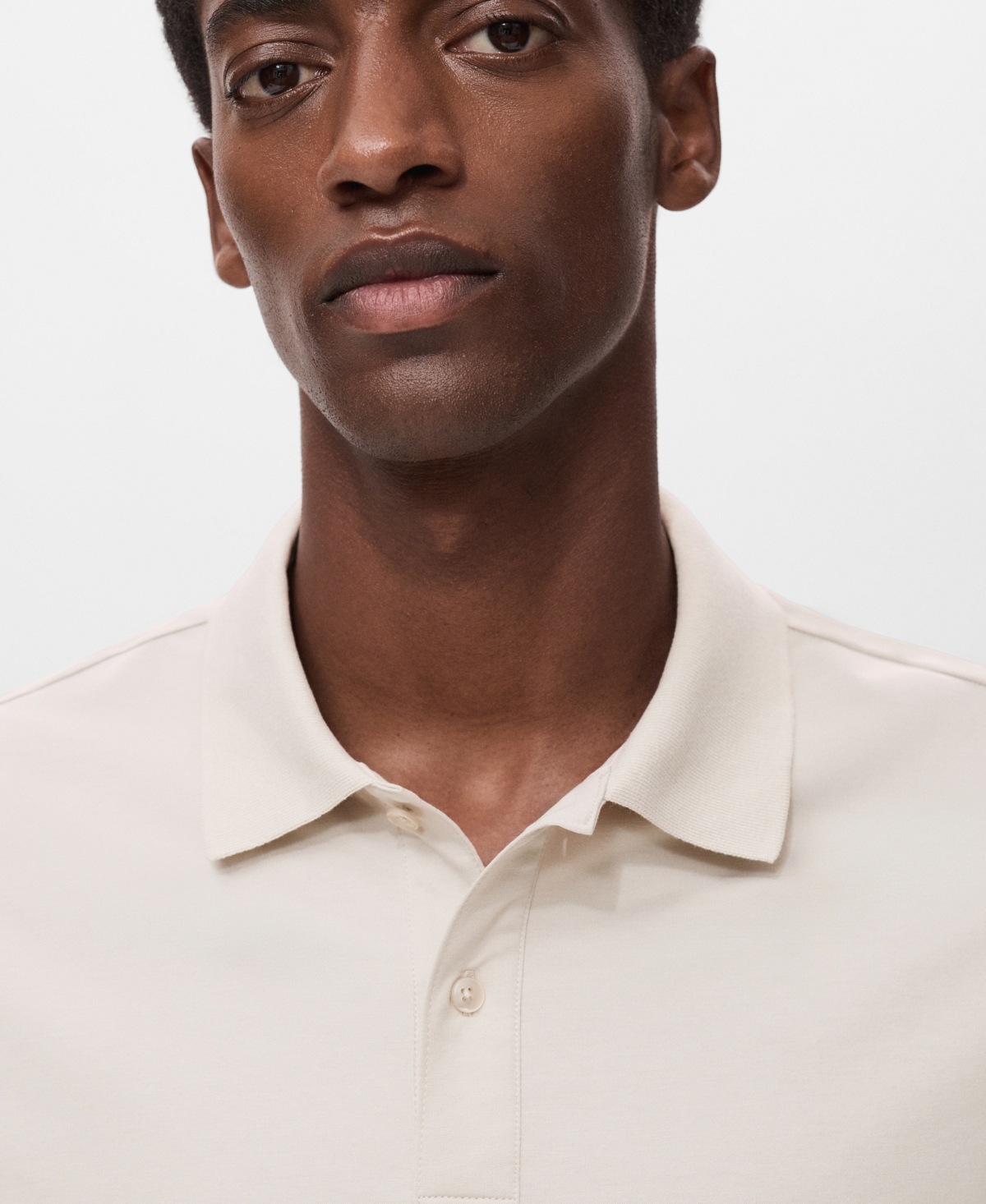 Mango Men's Slim-Fit Thermolite Polo Shirt