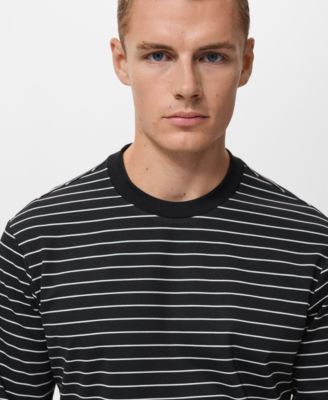 Men's Striped Long Sleeves T-Shirt