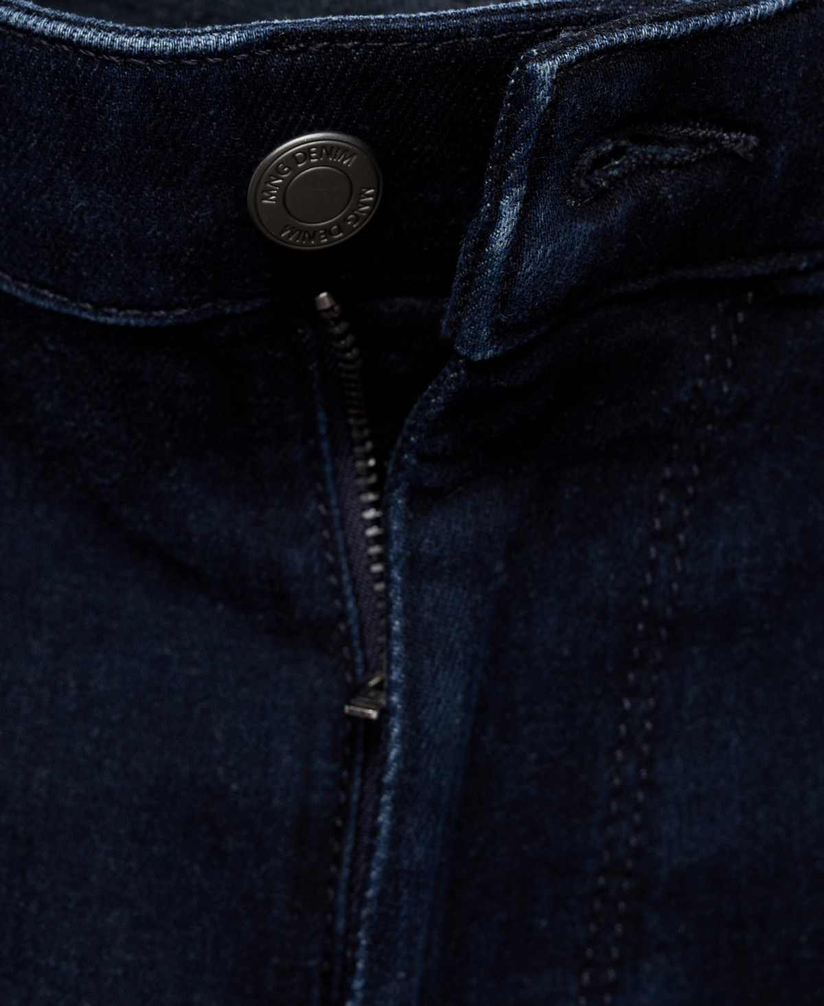 Mango Men's Patrick Slim-Fit Dark-Wash Jeans