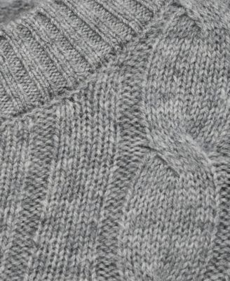 Men's Wool Braided Sweater