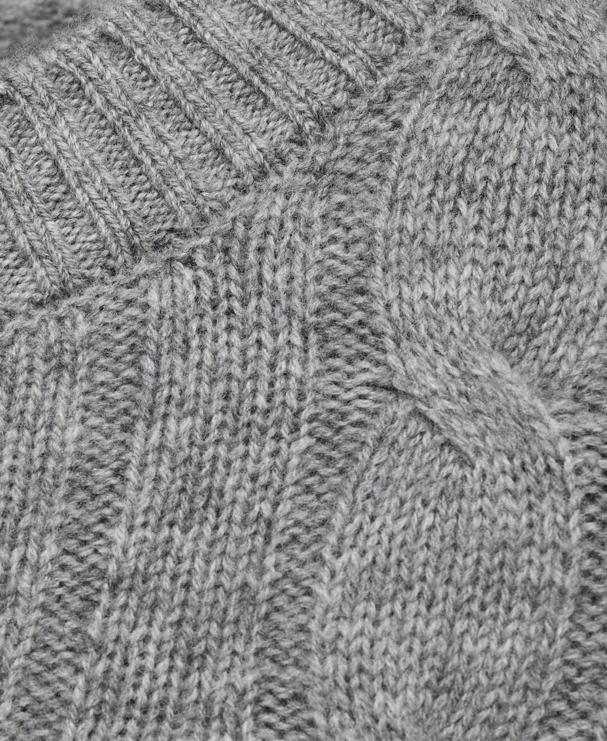 Mango Men's Wool Braided Sweater
