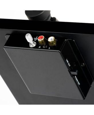Carbon Tonearm Manual Turntable with Built-in Phono Preamp