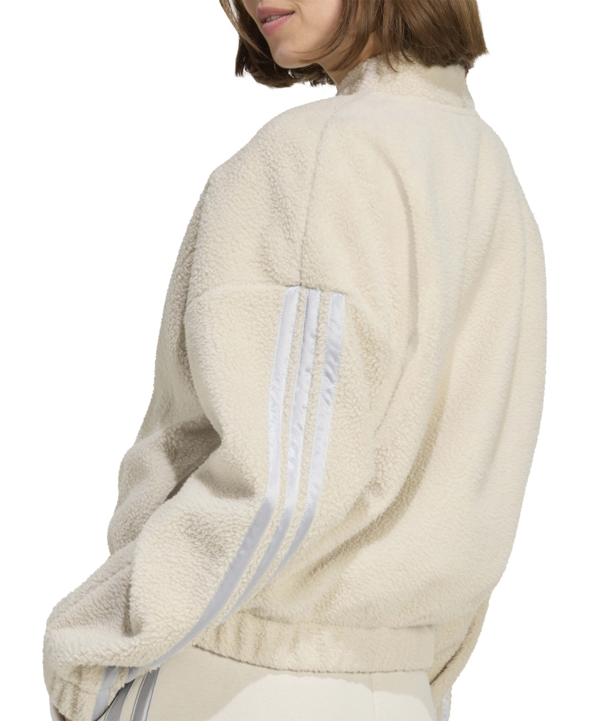 adidas Women's Full Zip Loose Fit Jacket