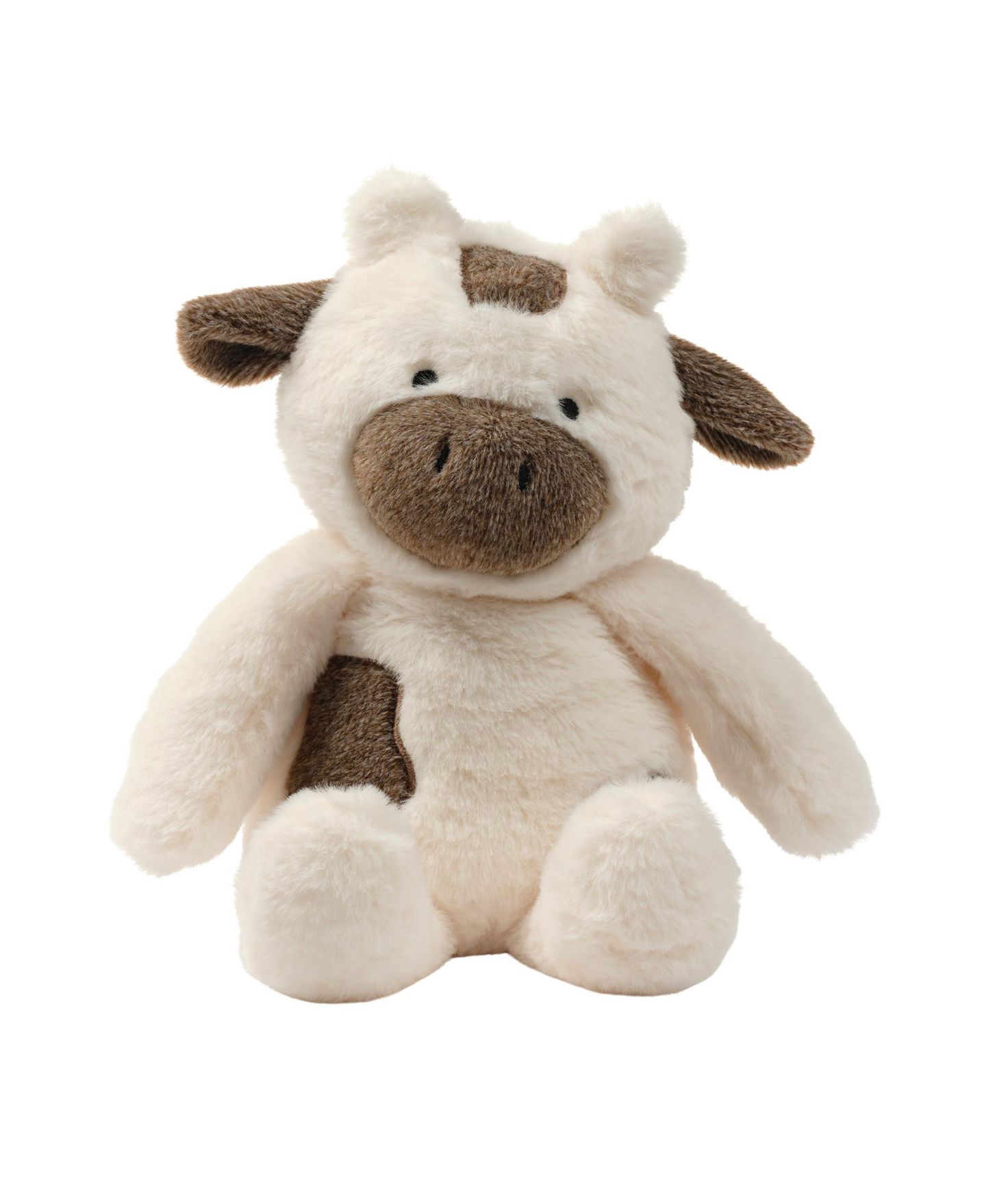 Детская мягкая игрушка Bedtime Originals Milkshake 12" Plush Cow Stuffed Animal, цвет: Кремовый — фото 1