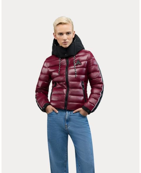 Женские куртки Alpenhaus Women's Rousset Lightweight Cinched Puffer Jacket with Contrast Detailing