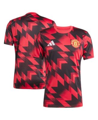 adidas - Men's Red Manchester United 2025/26 AEROREADY Pre-Match Top
