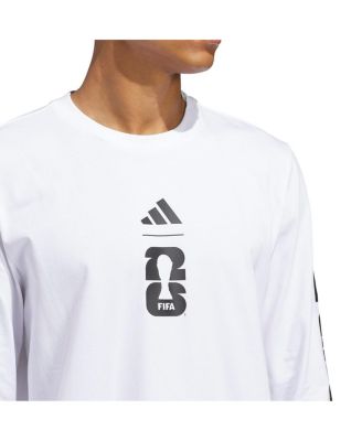 Men's White 2026 FIFA World Cup Graphic Long Sleeve T-Shirt