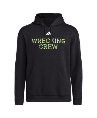 Men's Black Texas A M Aggies Glow Halloween Wrecking Crew Pullover Hoodie