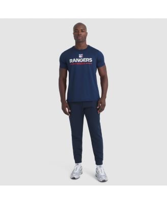Men's Navy New York Rangers Authentic Pro Rink Tech T-Shirt