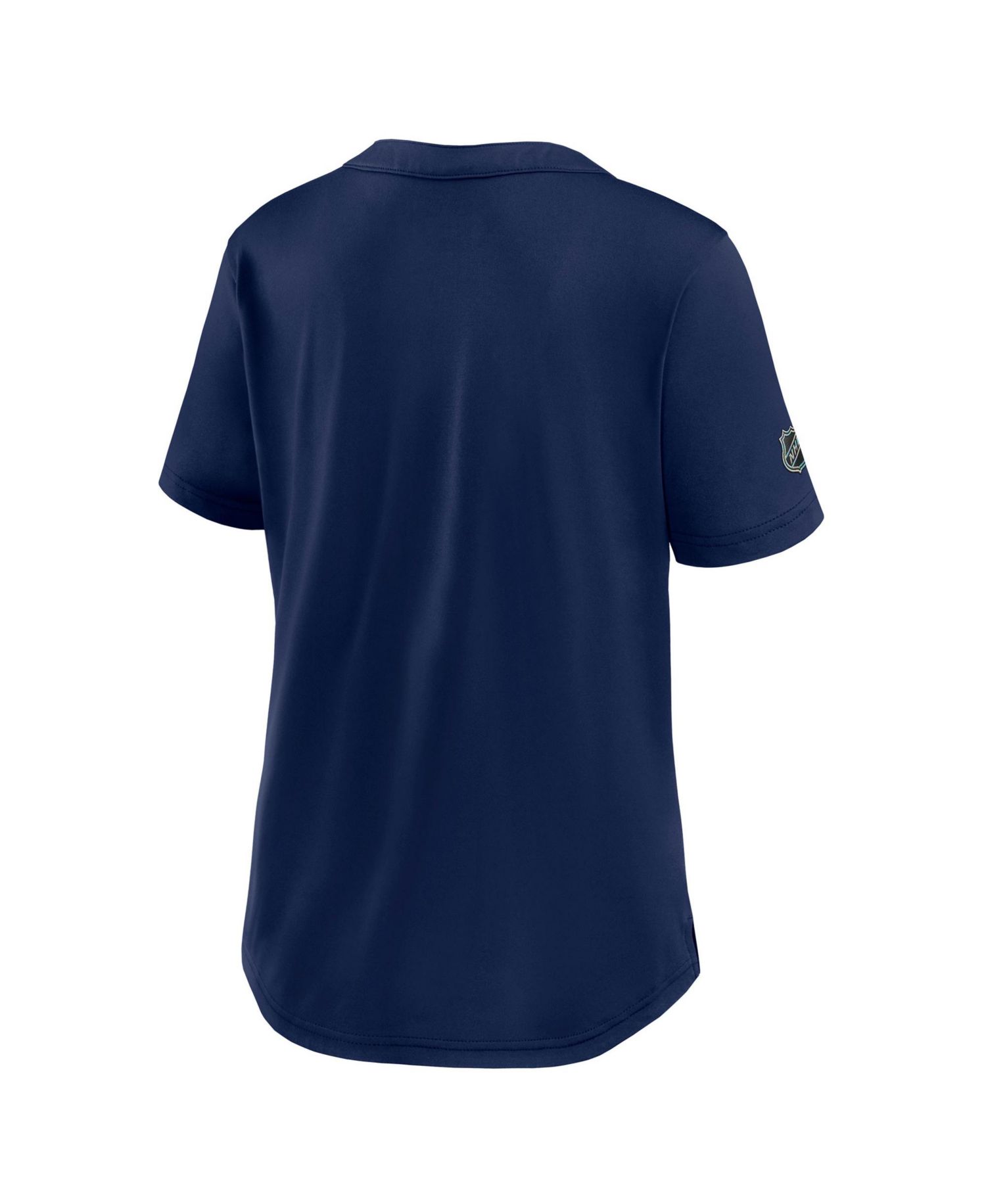 Women's Navy New York Rangers Authentic Pro Rink Tech T-Shirt
