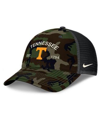 Men's Camo Tennessee Volunteers 2025 Military Appreciation Rise Adjustable Trucker Hat