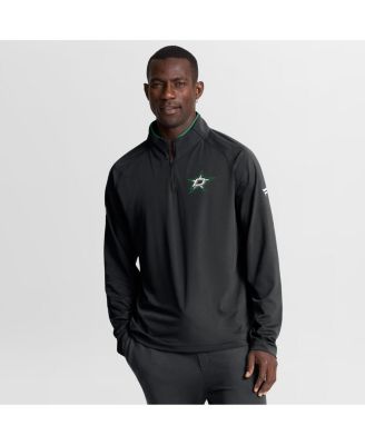 Fanatics - Men's Black Dallas Stars Authentic Pro Rink Training Quarter-Zip Pullover