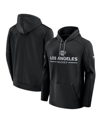 Fanatics - Men's Black Los Angeles Kings Authentic Pro Rink Hoodie