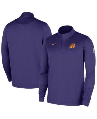 Nike - Men's Purple Phoenix Suns 2025/26 Authentic Coaches Quarter-Zip Dri-Fit Top