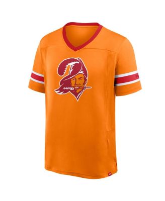 Men's Orange Tampa Bay Buccaneers Hometown Premium Hashmark V-Neck T-Shirt