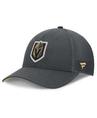 Fanatics - Men's Charcoal Vegas Golden Knights Authentic Pro Home Ice Trucker Adjustable Hat