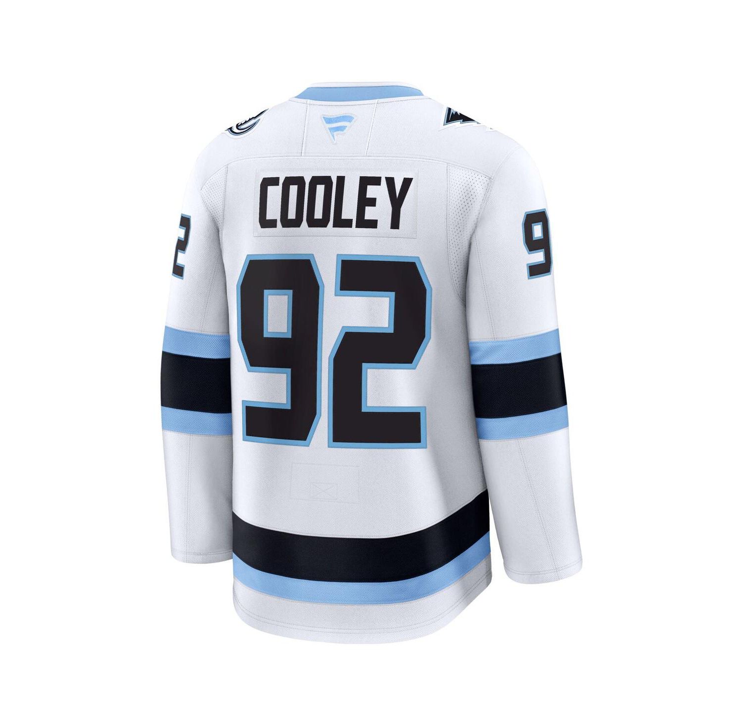 Men's Logan Cooley White Utah Mammoth Away Premium Player Jersey