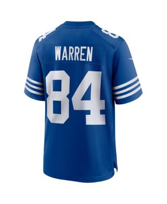 Men's Tyler Warren Royal Indianapolis Colts Alternate Game Jersey
