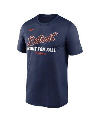 Men's Navy Detroit Tigers 2025 MLB Postseason Authentic Collection Legend Dri-FIT T-Shirt