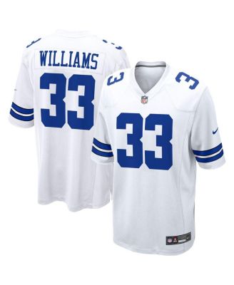 Nike - Men's Javonte Williams White Dallas Cowboys Game Jersey
